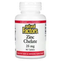 Zinc Chelate 25 mg (90таб)